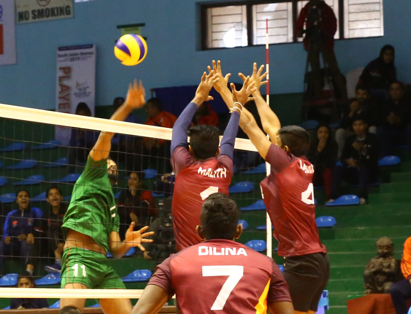 13th SAG: Sri Lanka bags bronze in volleyball