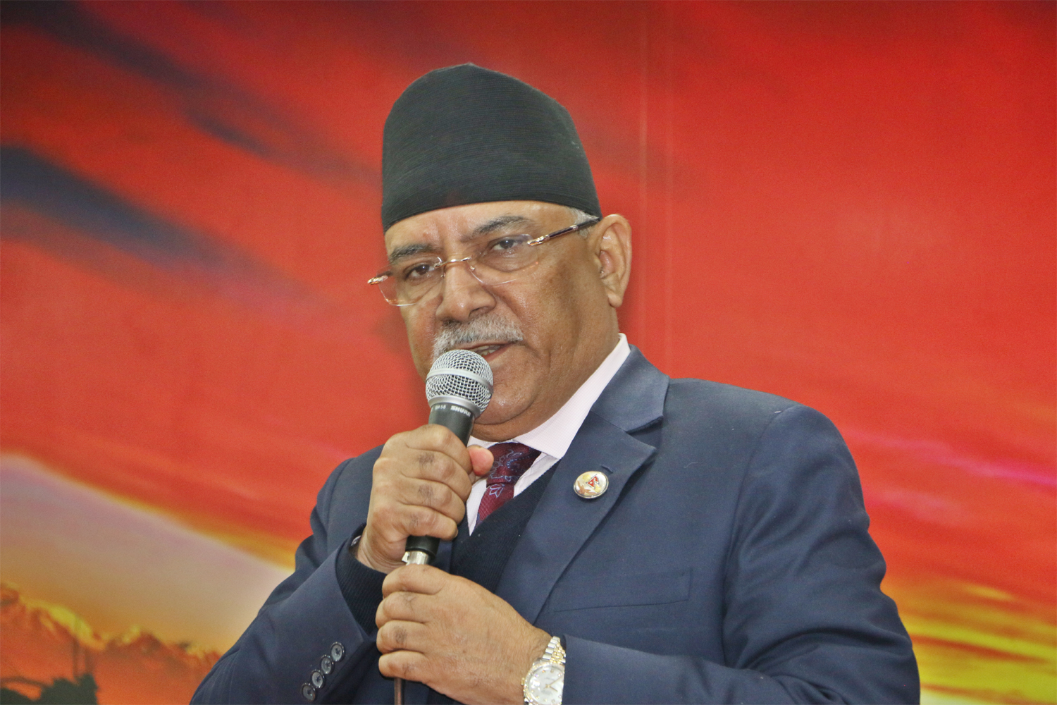 NCP Chair Dahal insists on ideological clarity to meet party goal