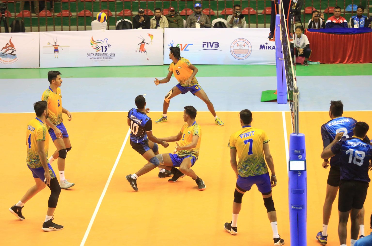 India and Pakistan to play the final of men’s volleyball