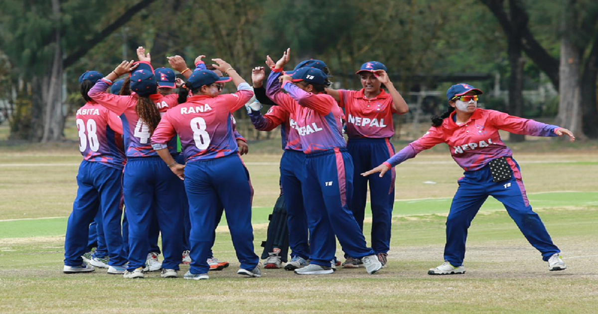 Nepal wins bronze medal in SAG women’s cricket