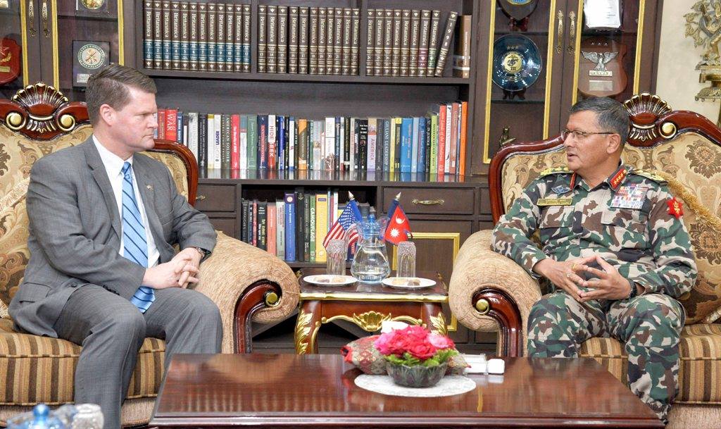 US Assistant Secretary  meets CoAS Thapa