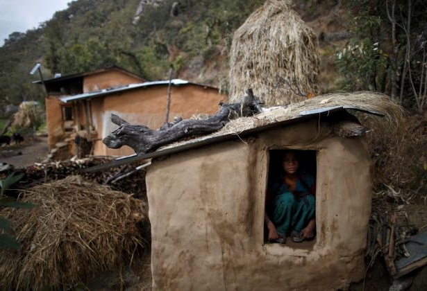 28 menstruation huts demolished in a single ward
