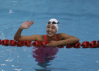 Swimmer Gaurika makes new national record
