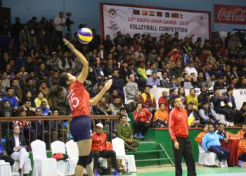 SAG 2019: Nepal limits to silver medal in women’s volleyball