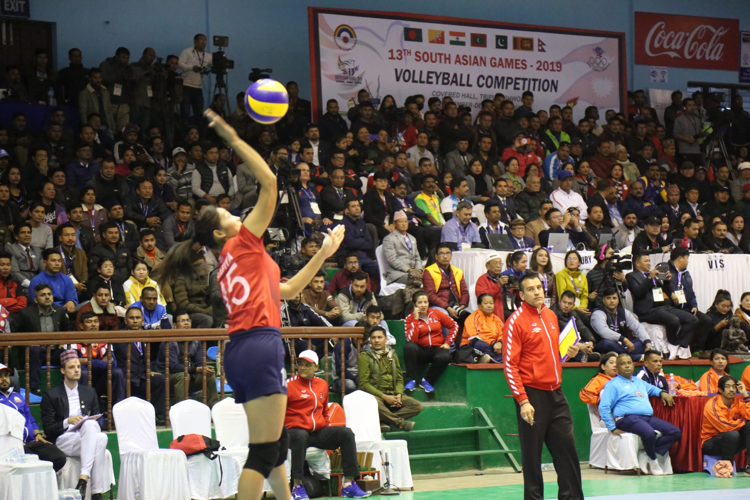 SAG 2019: Nepal limits to silver medal in women’s volleyball