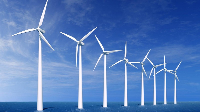 Wind power electrifies village