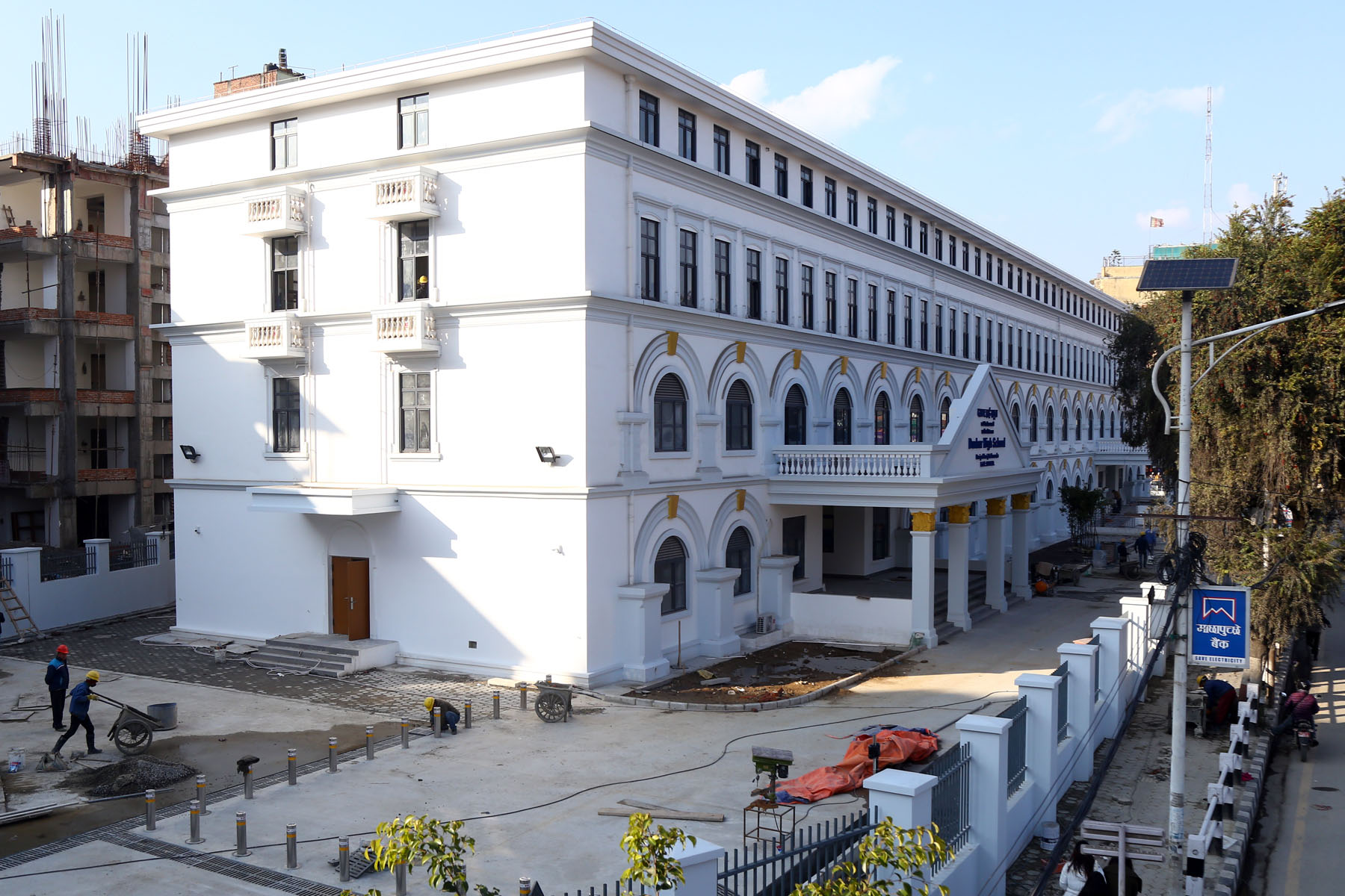 Reconstruction of Dubar High School completes