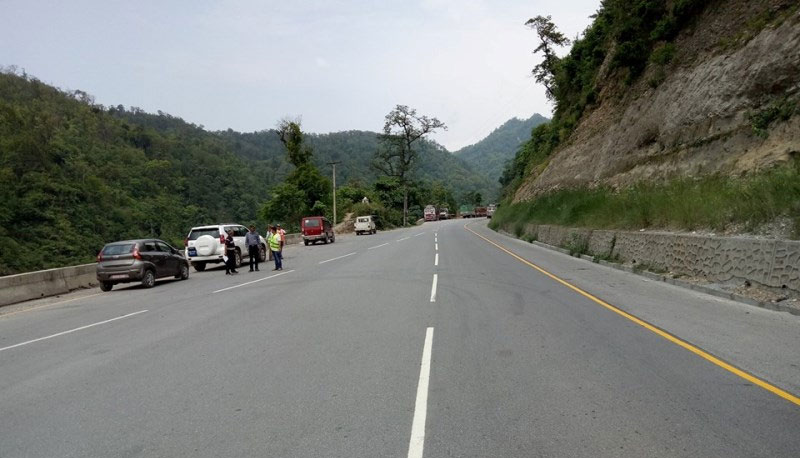 Narayangadh-Muglin road resumes operation