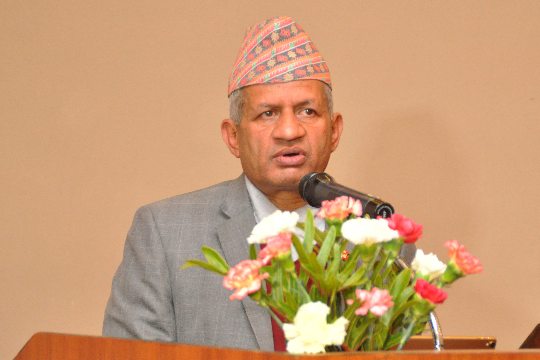 Prachanda turned his residence into headquarters of his faction: Minister Gyawali