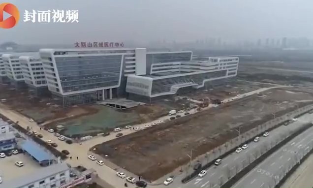 China opens 1,000-bed coronavirus hospital after just 48 hours of construction