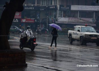 Heavy rain likely in Pradesh 1, Pradesh 2 and Lumbini Pradesh