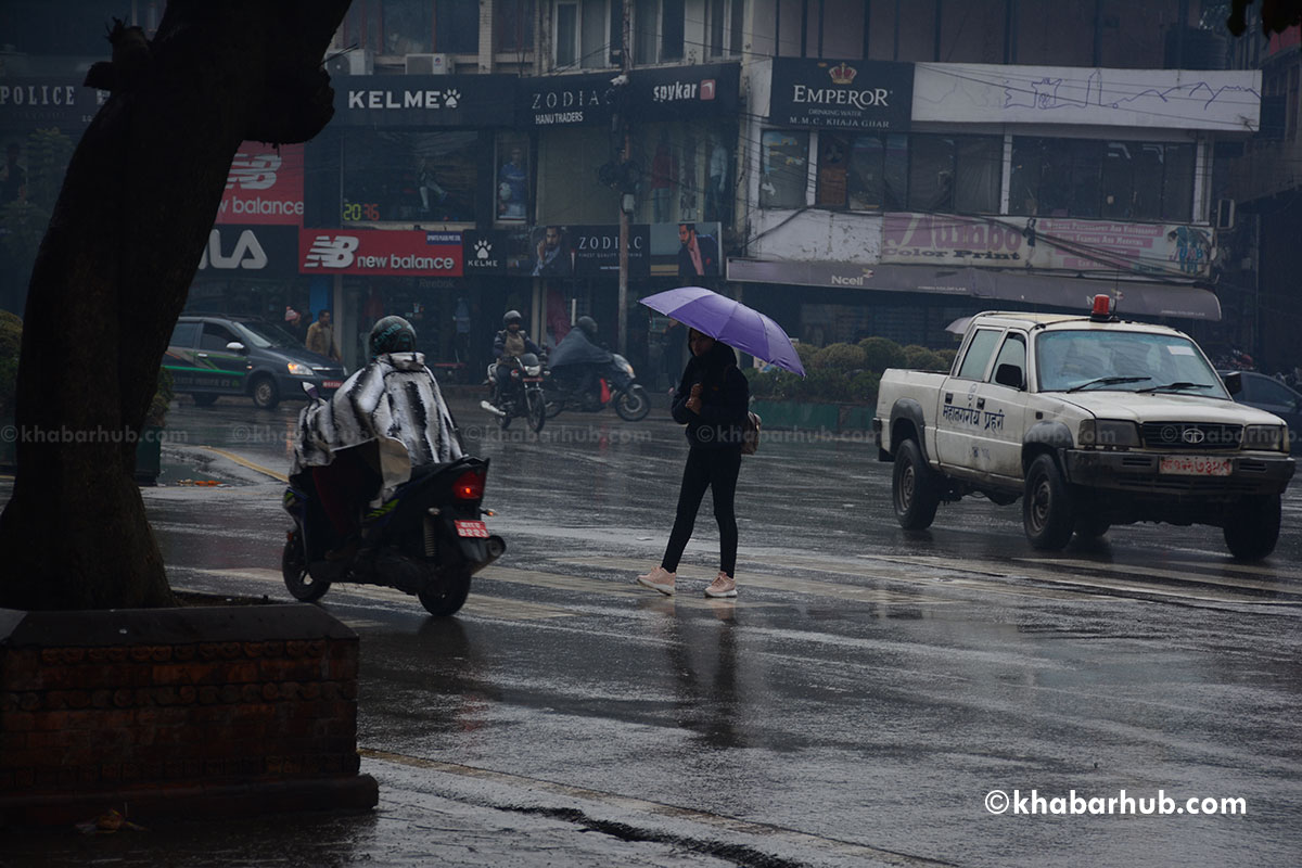 Heavy rain occurring in various parts including Valley; people urged to take precaution