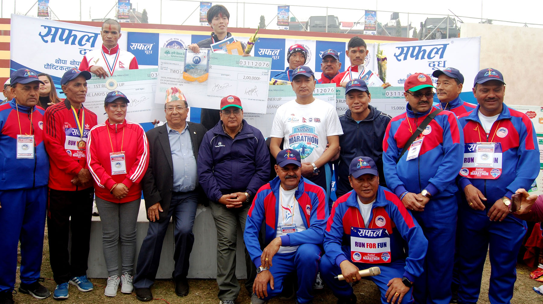 Japan’s Takanashi wins 14th Pokhara International Marathon