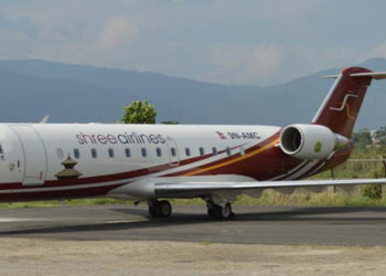 Shree Airlines aircraft en route to Kathmandu returns to Nepalgunj after engine snag