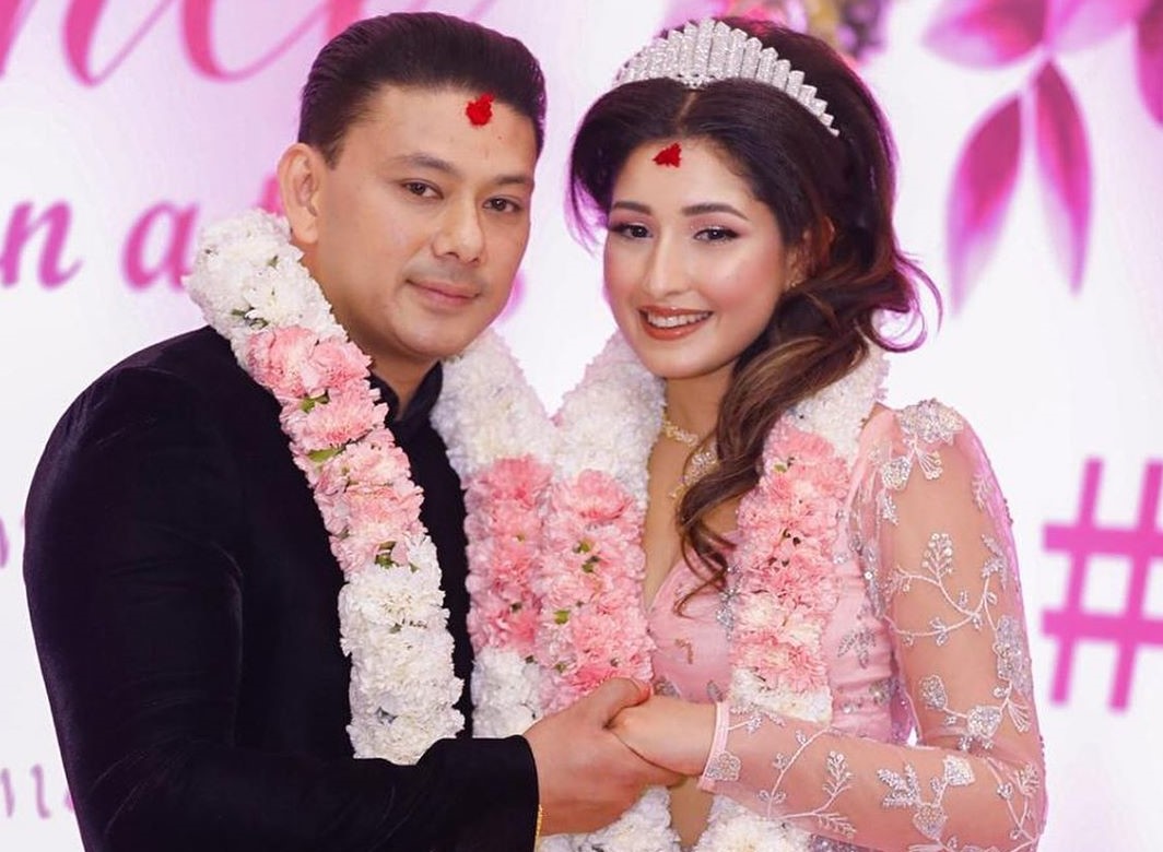 Actress Aanchal Sharma engaged with Udip Shrestha