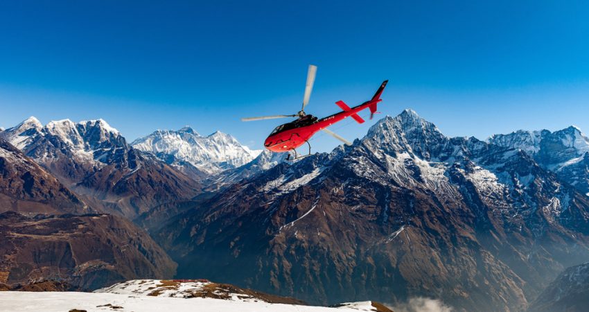 Unauthorized helicopter flights pose risk to Sagarmatha Park wildlife