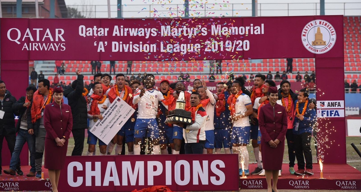 Machhindra clinches Martyr’s Memorial ‘A’ Division League title