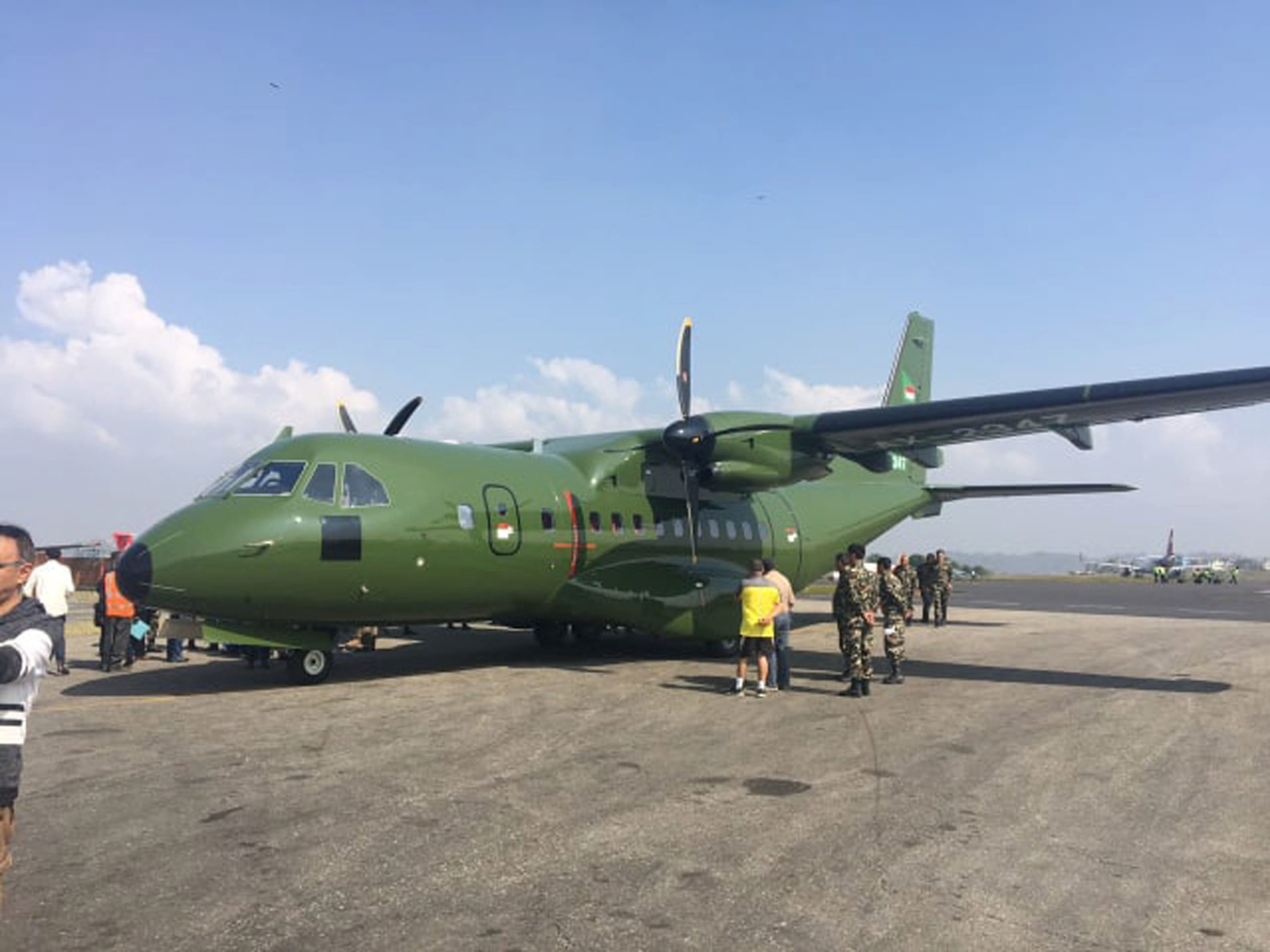 NA sky trucks airlift medical supplies to Biratnagar, Dhangadhi