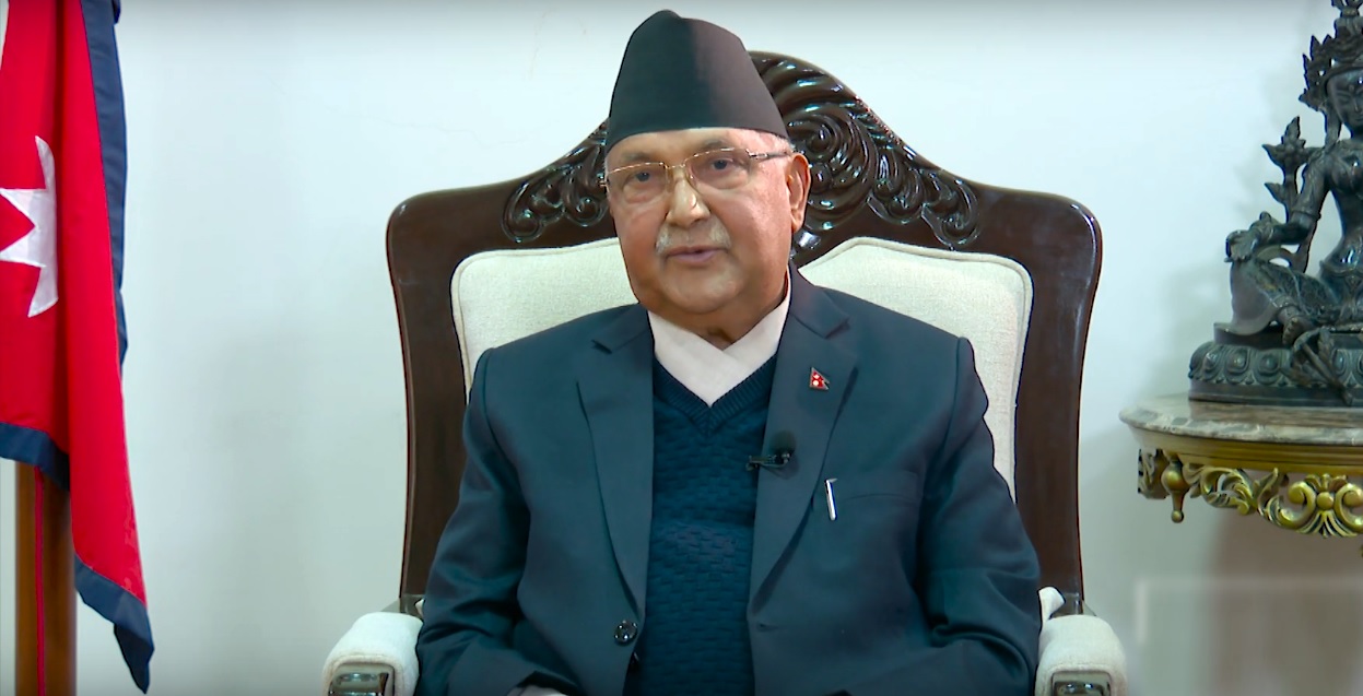 PM Oli collects lawmakers’ signature to prove his majority