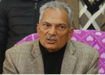 Former PM Dr Bhattarai getting hospitalized for tumor surgery