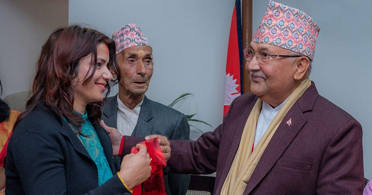 Samikshya, who donated one kidney to PM Oli, discharged from hospital
