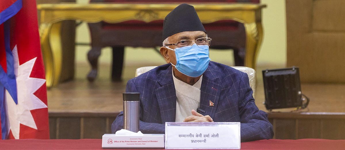PM Oli to discuss whether to impose lockdown with experts, ministers