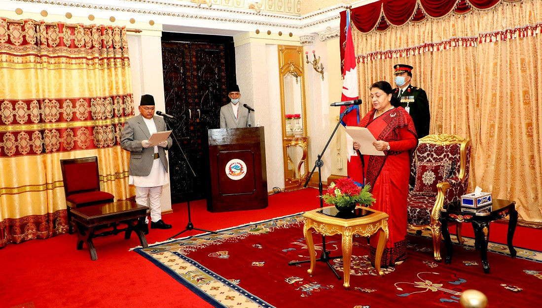 Newly-appointed ambassador to China Pandey sworn in