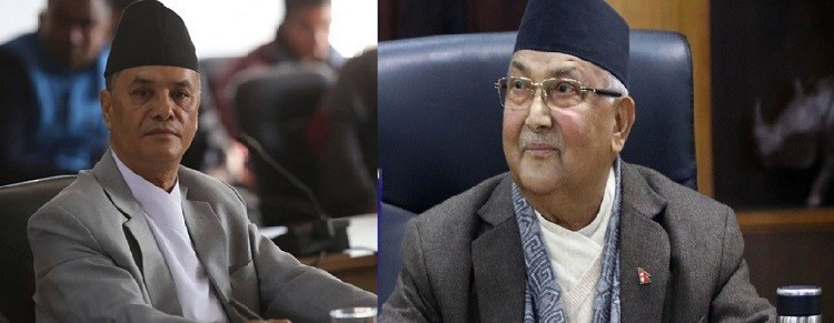 Beleaguered by internal disputes, PM Oli consults with Chief Justice