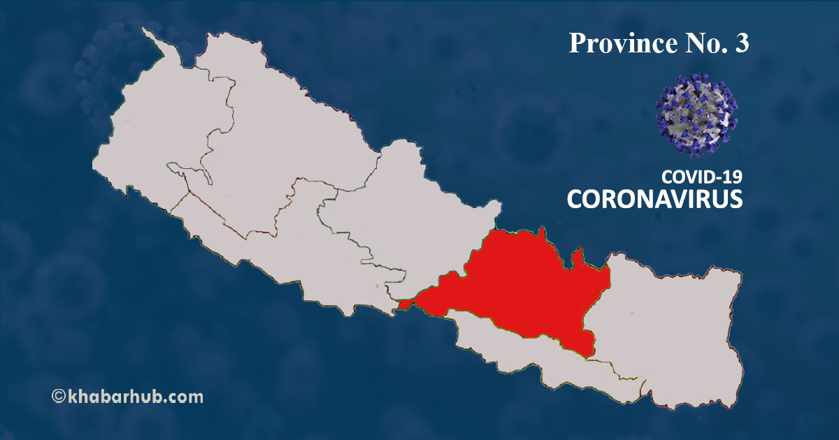 Three people die from COVID-19 in Bagmati Province