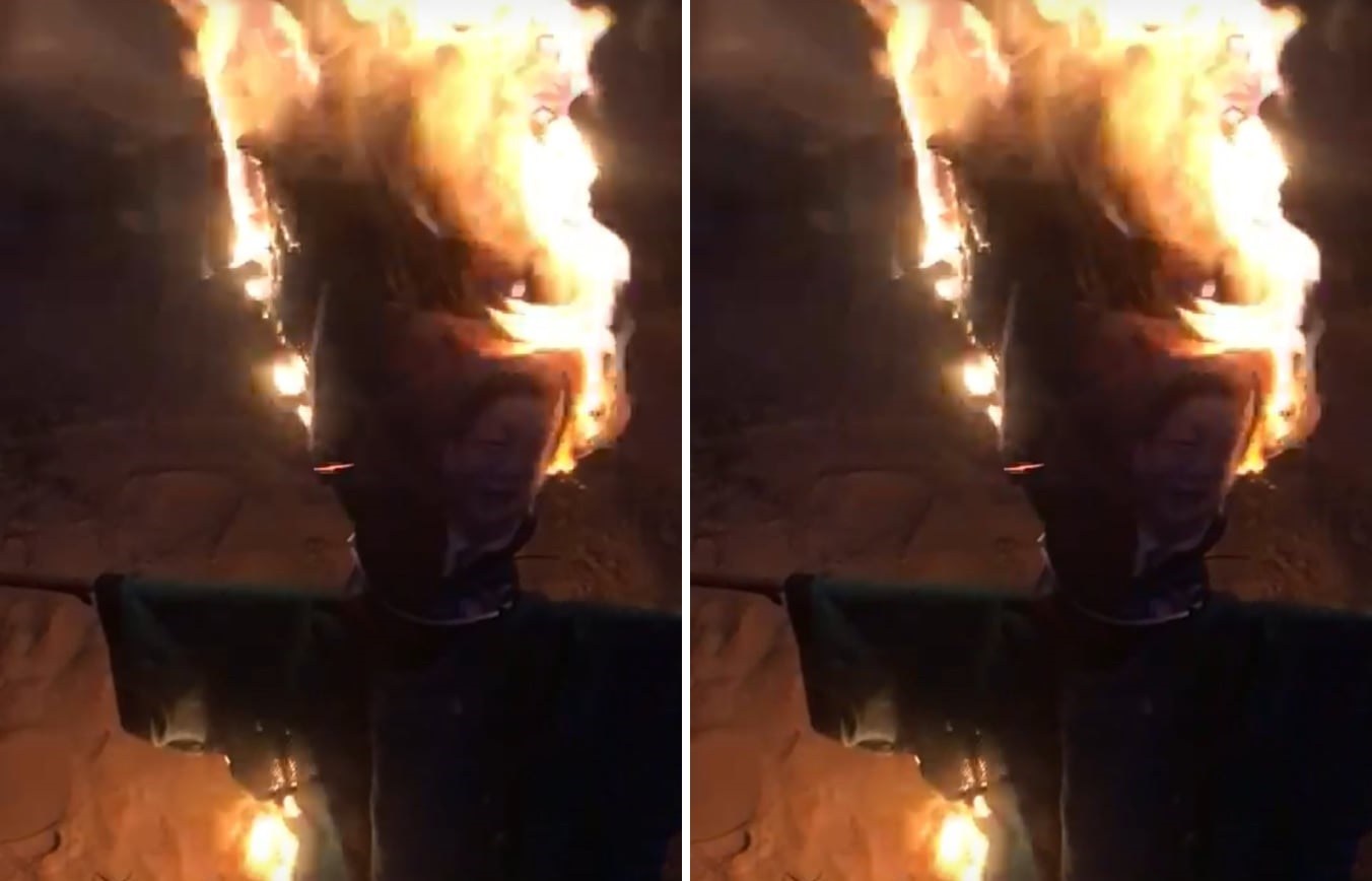 Youths in Nepal burn Xi’s effigy