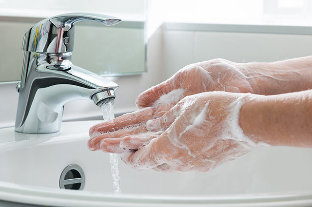 Washing hands six times a day keeps Coronavirus away