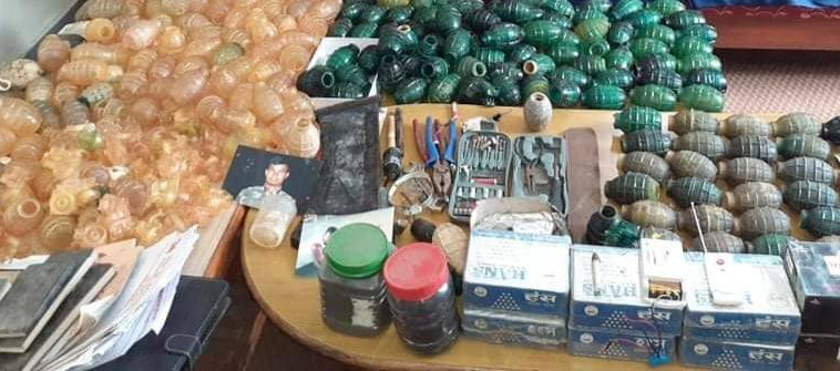 Massive quantity of explosives seized in Capital