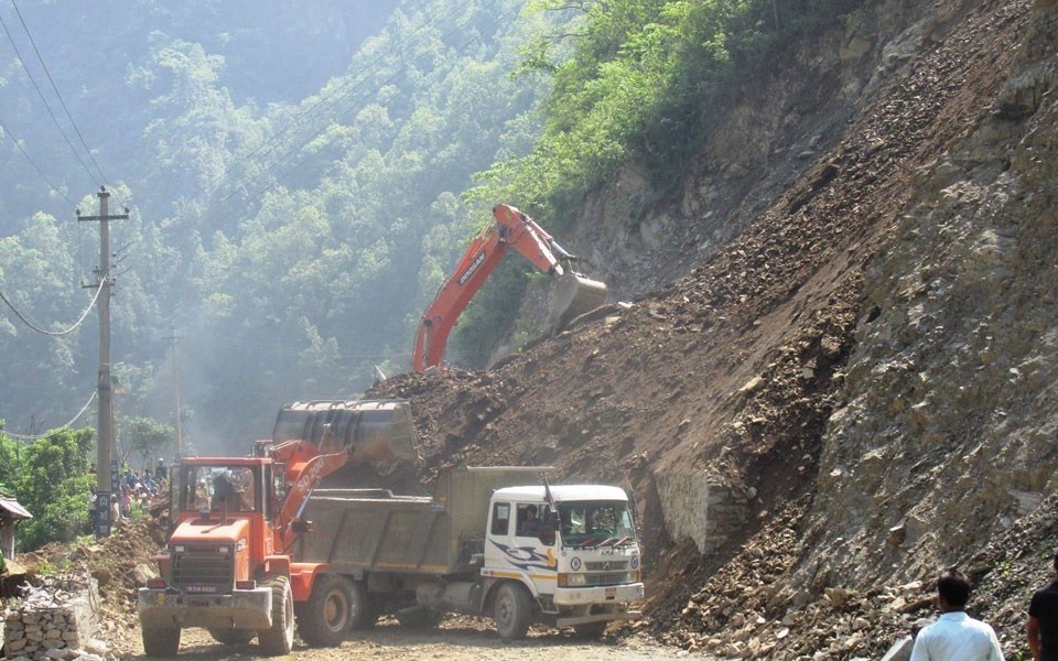 Muglin-Narayangadh road: Continuous occurrence of landslides remains a concern
