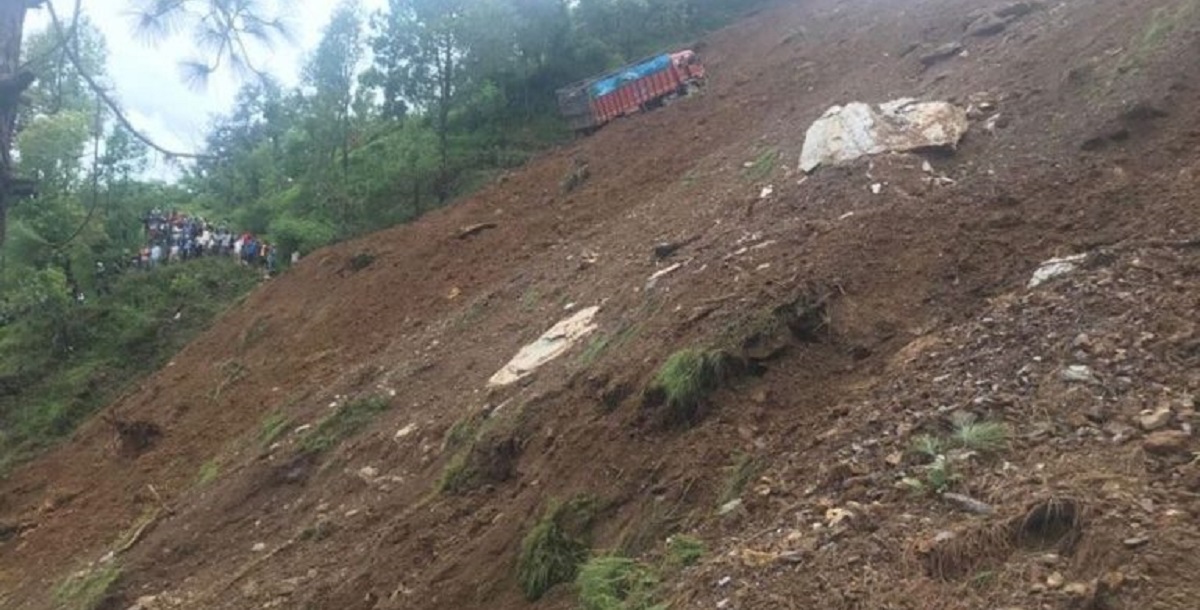  45-yr-old man goes missing as landslide hits Gairigaun