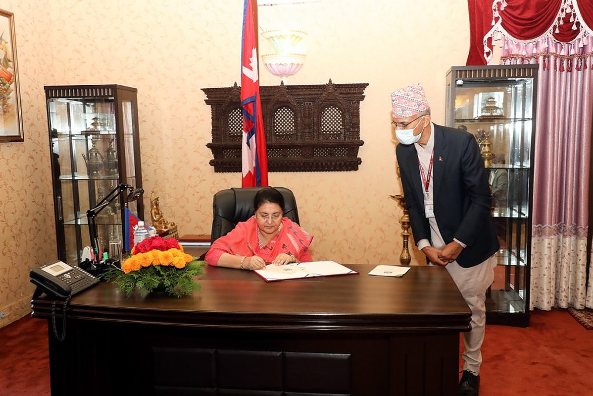 Nepal’s President certifies Constitution Amendment Bill