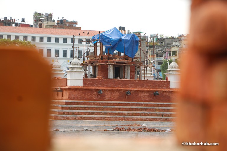 Balgopaleshwor Temple of Ranipokhari to get spire on Thursday
