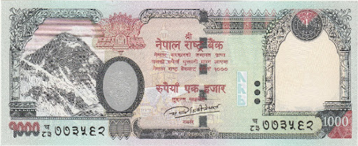 Twin Elephants Now On New Rs 1000 Note Khabarhub Khabarhub