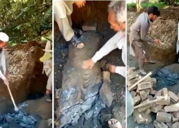 1,700 years old Buddha statue destroyed in Pakistan