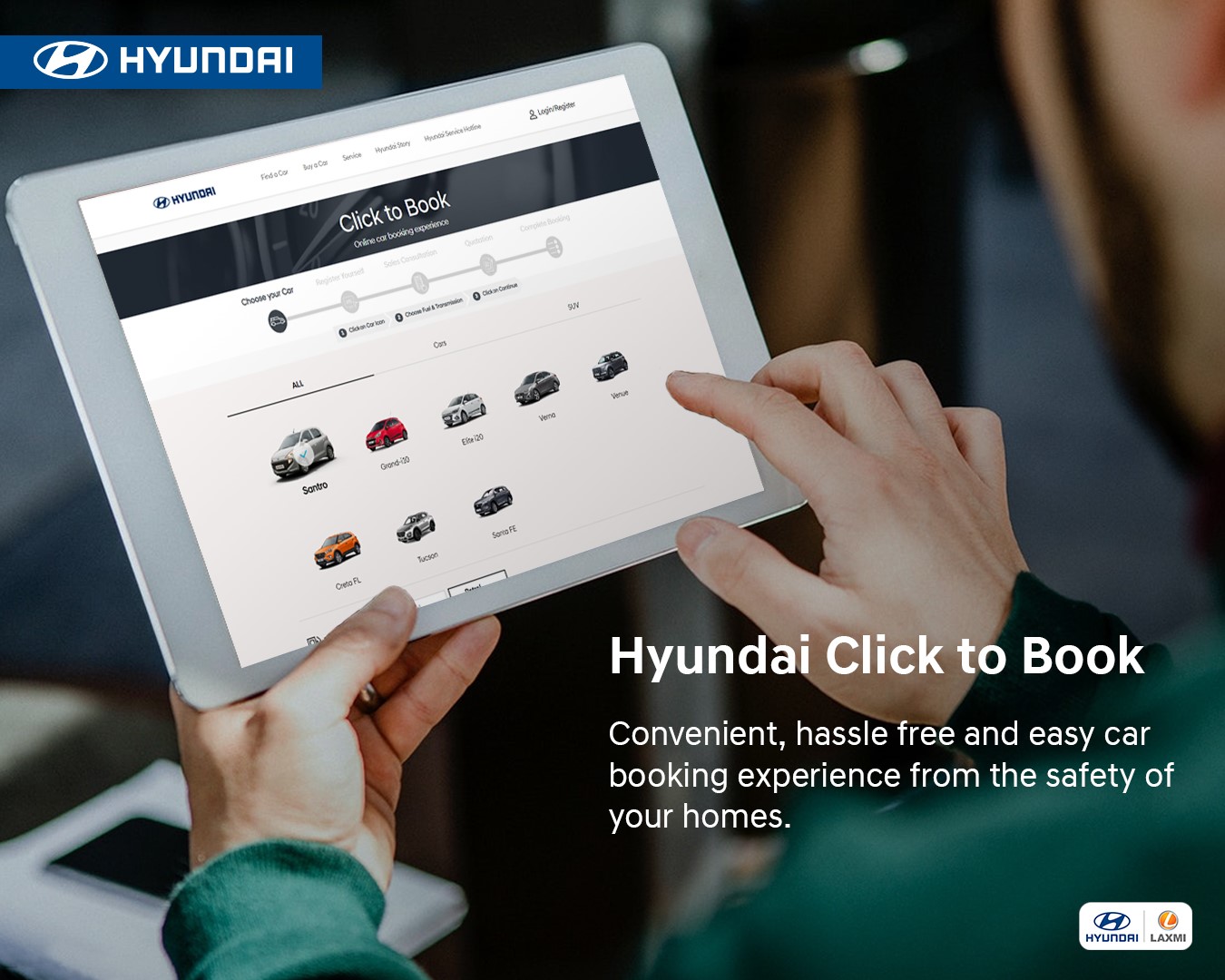Laxmi Hyundai introduces ‘Click To Book’ feature
