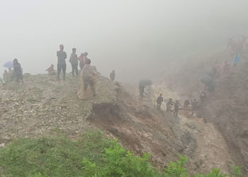 60 houses at Shankharapur municipality at risk of landslide