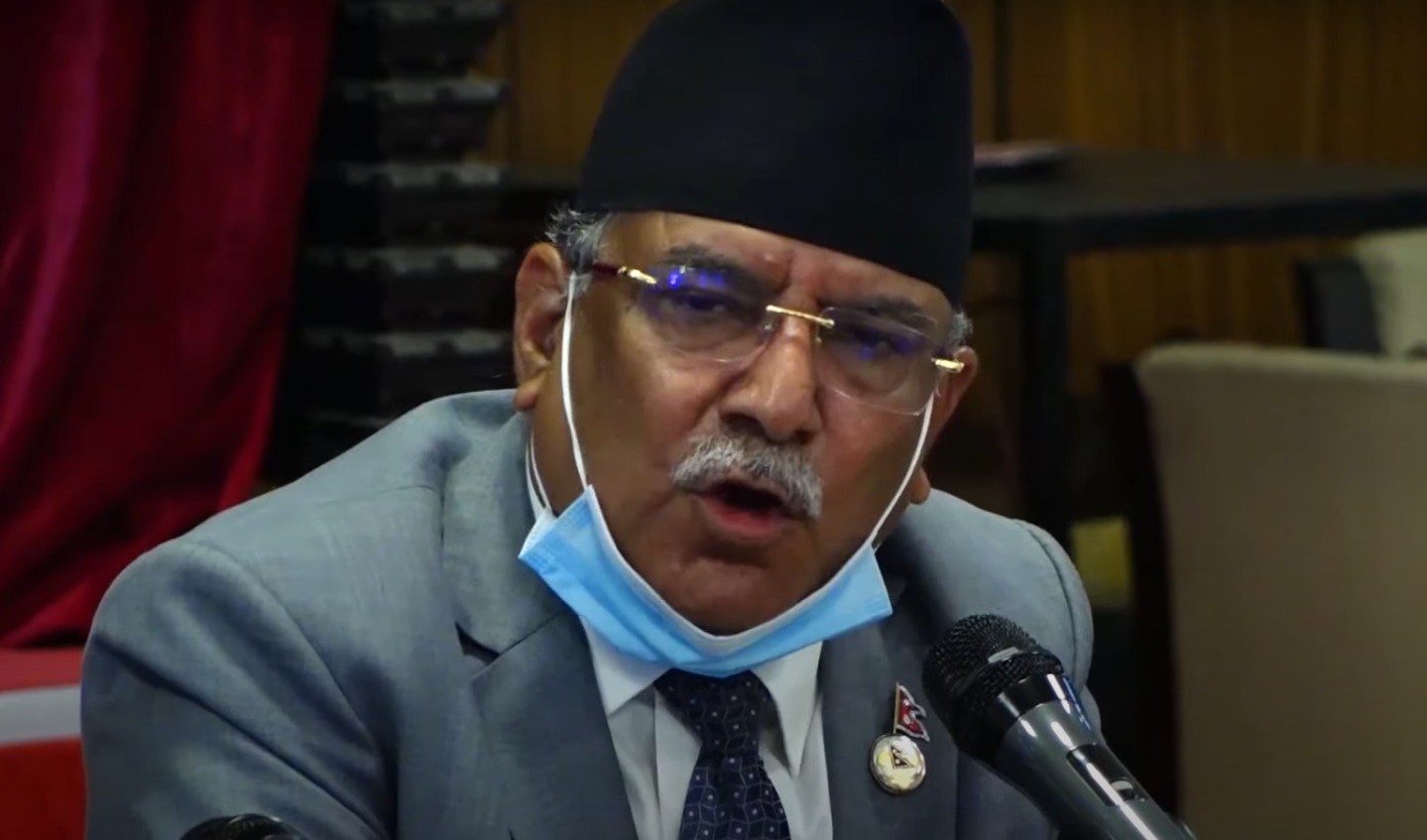 Last-ditch effort being made for deal with PM Oli: Prachanda