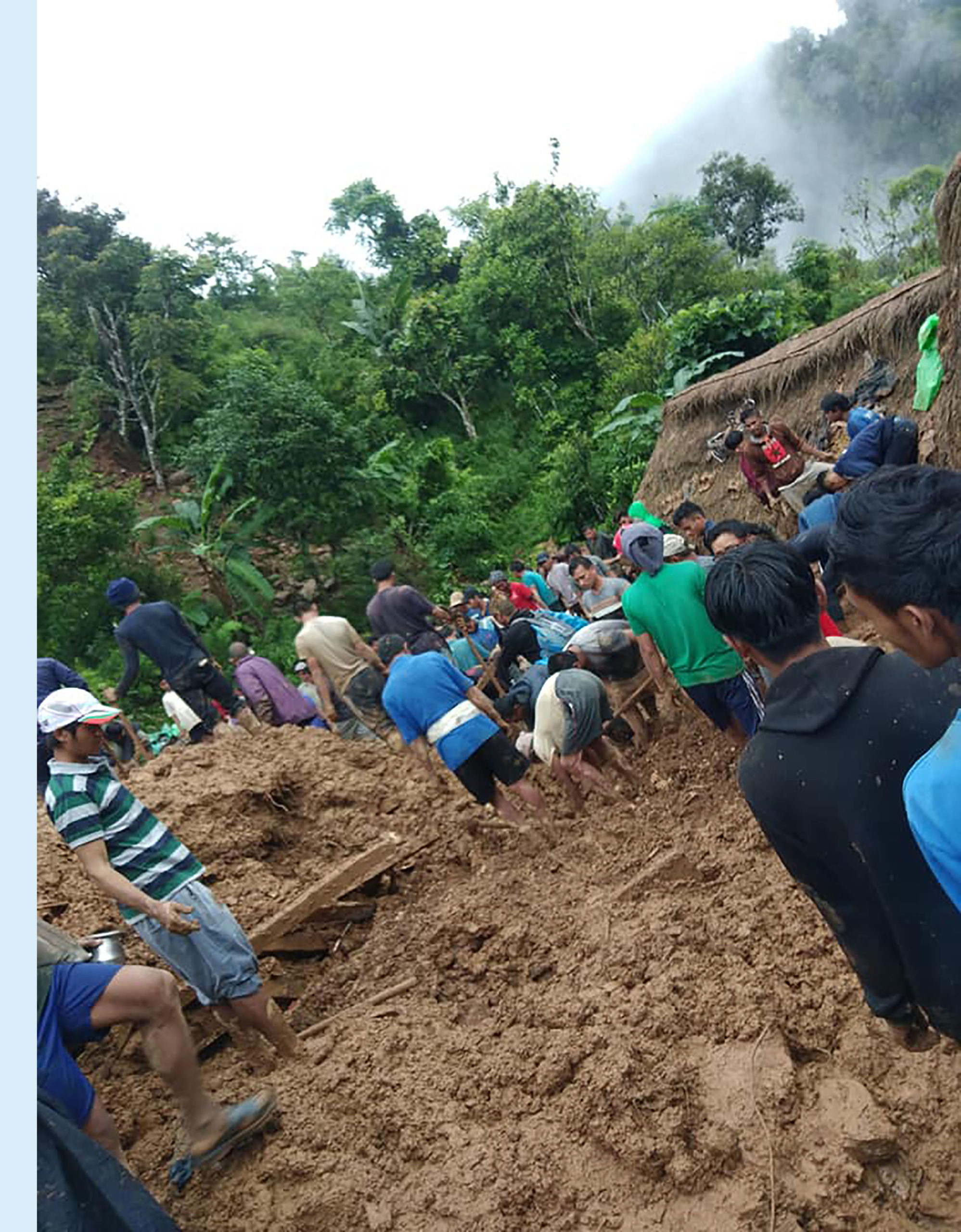 Monsoon-triggered landslide kills six in Tanahun; five missing