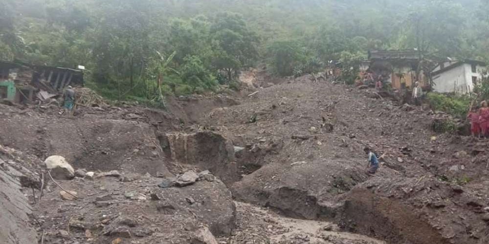 11 missing as landslide washes away houses in Sankhuwasabha