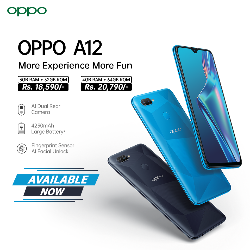 OPPO launches OPPO A12
