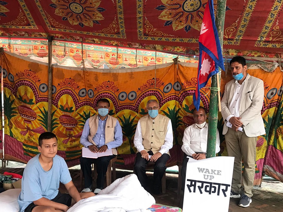 Dr Koirala expresses solidarity with ‘Enough Is Enough” campaigners