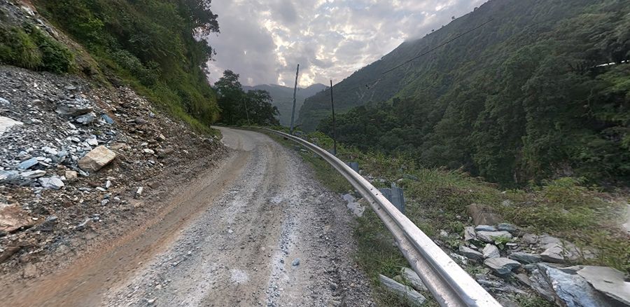 Kodari section of Araniko Highway resumes