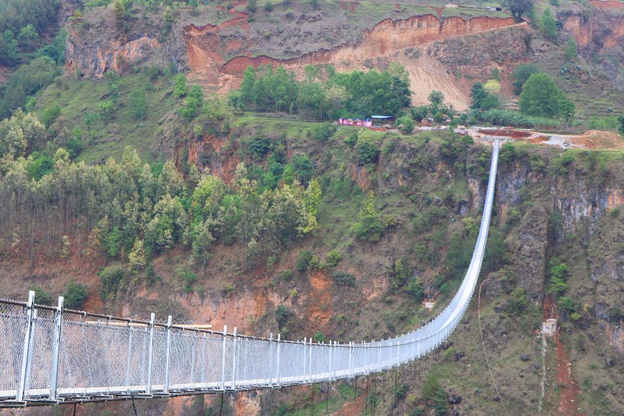 Nine suspension bridges constructed in Myagdi