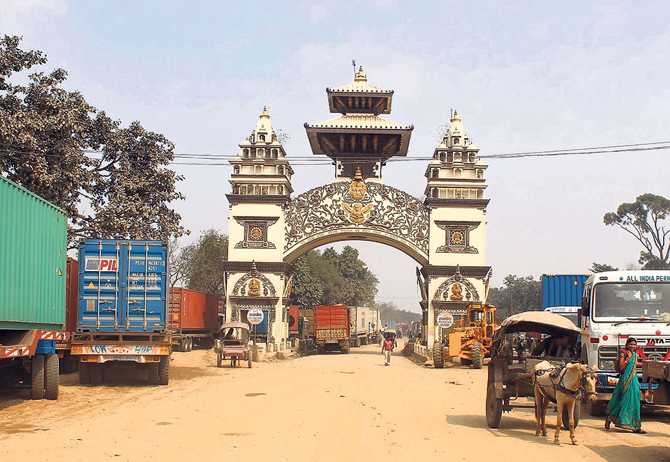 Export of Nepali goods via Birgunj customs increases by 186 per cent
