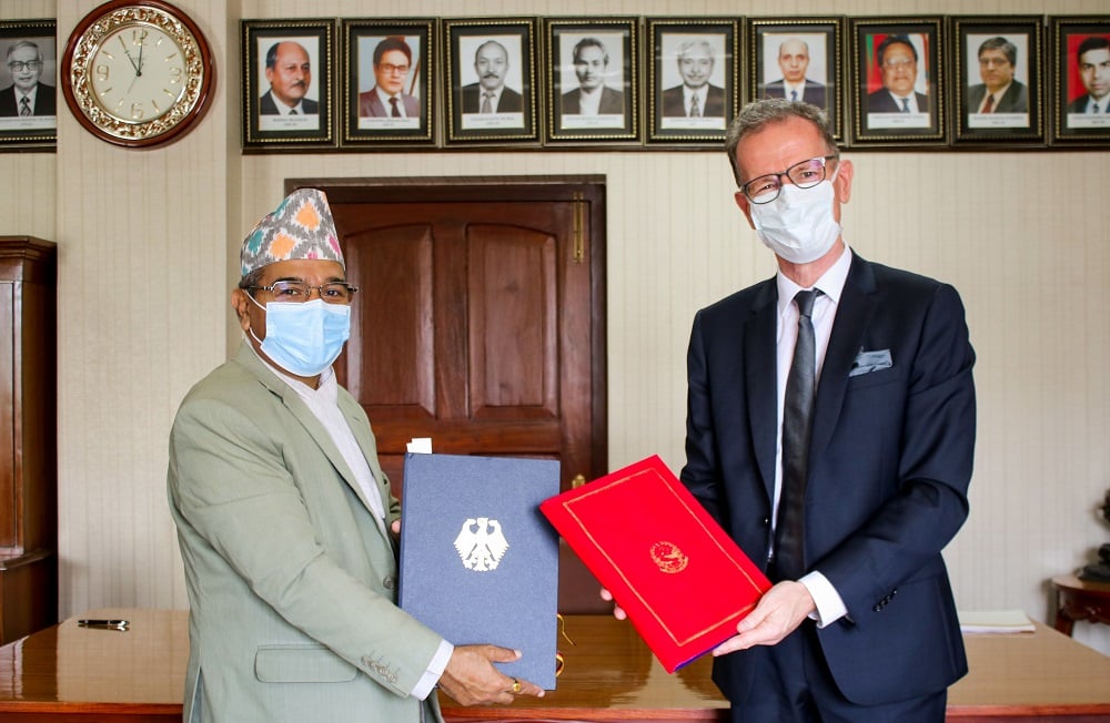 Nepal, Germany sign agreement on occupation to family members of foreign representatives
