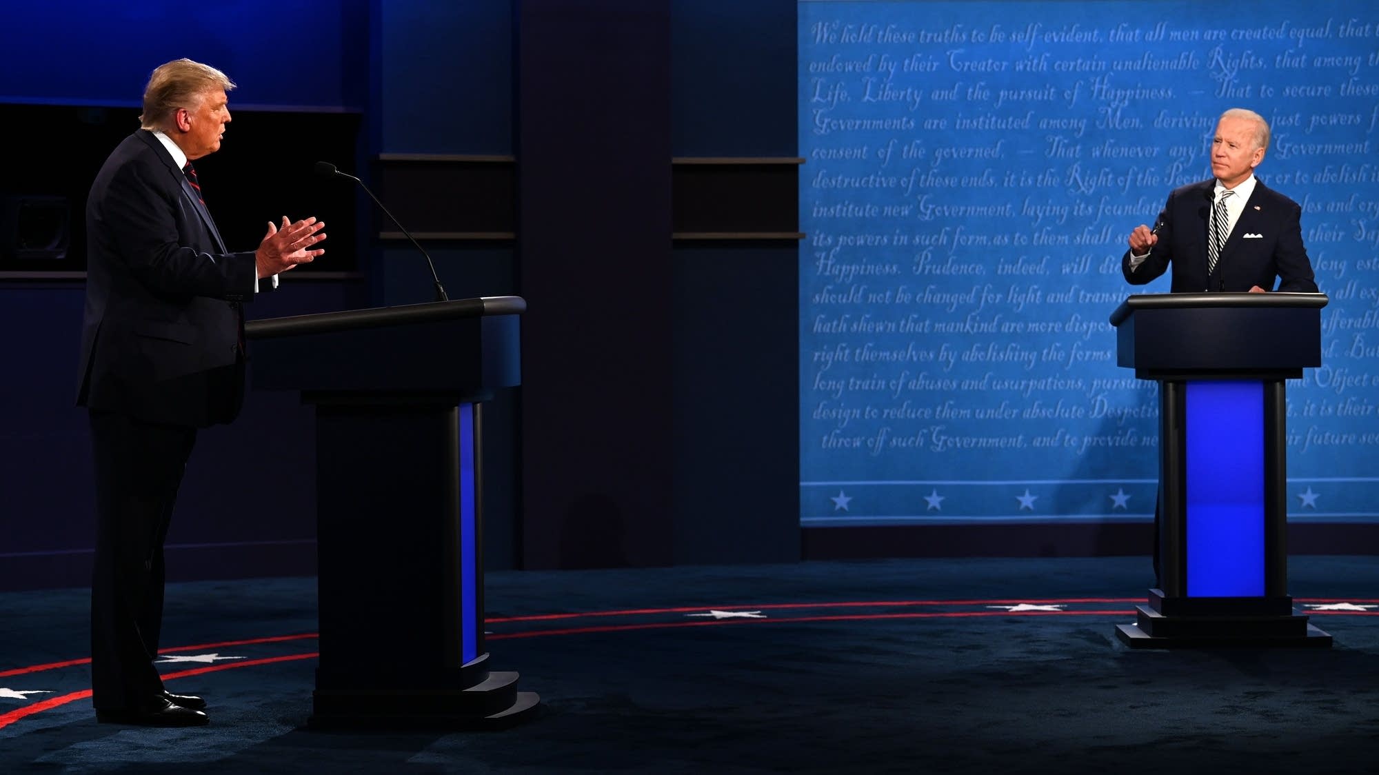 US Presidential debate: Biden calls Trump “a clown” 